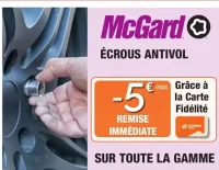 McGard Écrous antivol