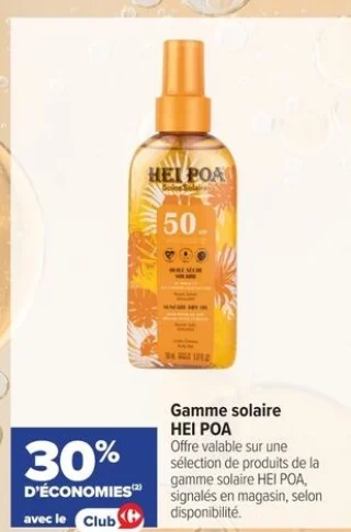 Gamme solaire HEI POA