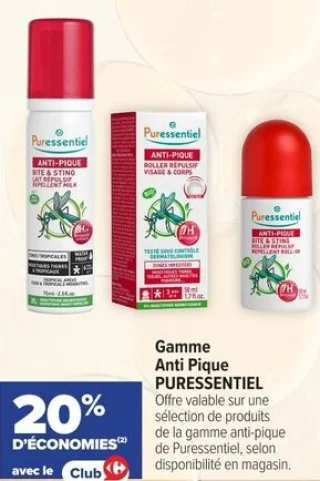Gamme Anti Pique PURESSENTIEL