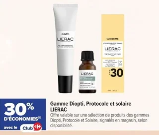 Gamme Diopti, Protocole et solaire LIERAC