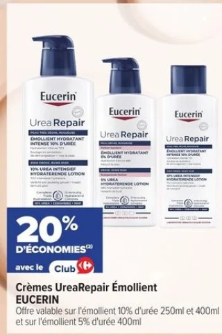 Crèmes UreaRepair Émollient EUCERIN