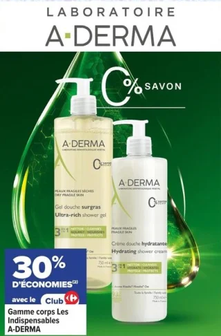 Gamme corps Les Indispensables A-DERMA