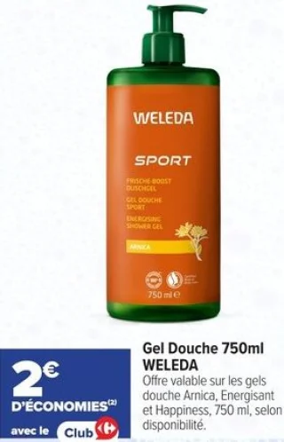 Gel Douche 750ml WELEDA