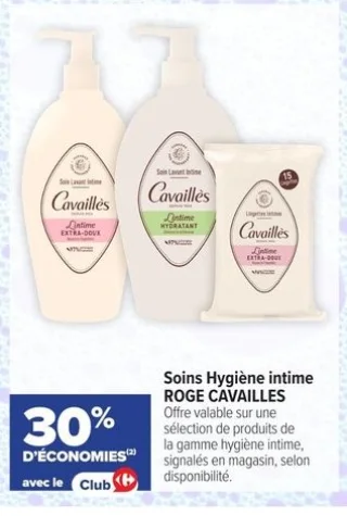 Soins Hygiène intime ROGE CAVAILLES