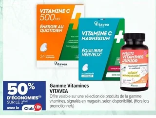 Gamme Vitamines VITAVEA