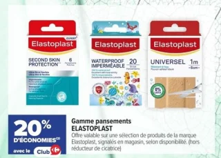 Gamme pansements ELASTOPLAST