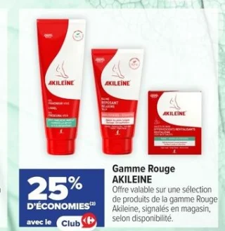 Gamme Rouge AKILEINE