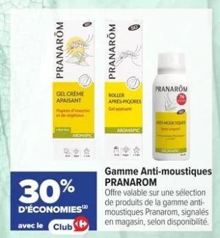 Gamme Anti-moustiques PRANAROM