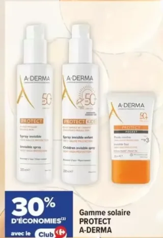 Gamme solaire PROTECT A-DERMA