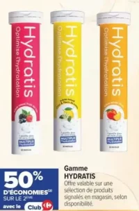Gamme HYDRATIS