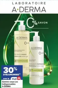 Gamme corps Les Indispensables A-DERMA