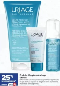Produits d'hygiène du visage URIAGE