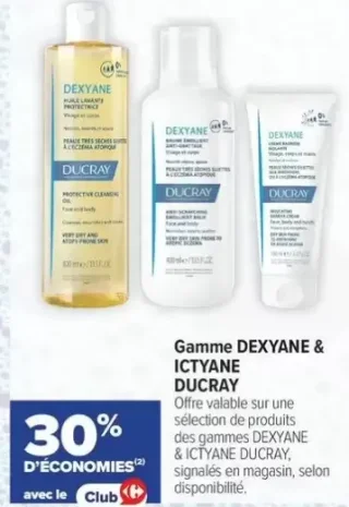 Gamme DEXYANE & ICTYANE DUCRAY