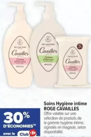 Soins Hygiène intime ROGE CAVAILLES