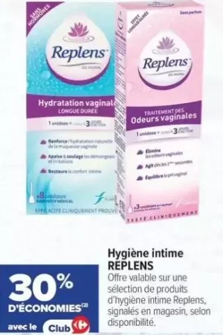 Hygiène intime REPLENS