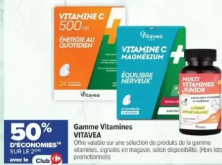 Gamme Vitamines VITAVEA