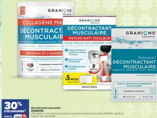 Décontractant musculaire GRANIONS