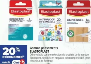 Gamme pansements ELASTOPLAST