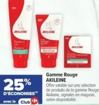 Gamme Rouge AKILEINE