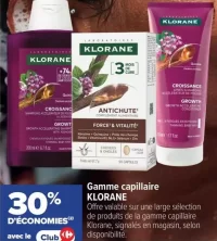 Gamme capillaire Klorane