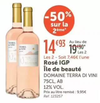 Rosé IGP Île de beauté DOMAINE TERRA DI VINI