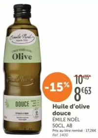 Huile d'olive douce ÉMILE NOËL