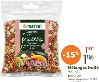 Mélanges fruités MARKAL