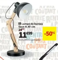 Lampe de bureau Saya