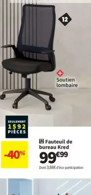 Fauteuil de bureau Kred