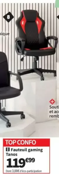 Fauteuil gaming Tanos