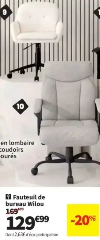 Fauteuil de bureau Wilou