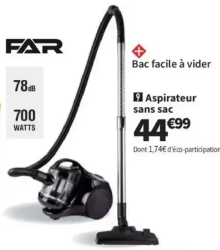 Aspirateur sans sac FAR BASIQ