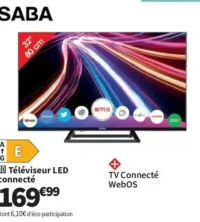 SABA SB32HDS244S Téléviseur LED connecté