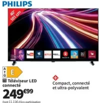 PHILIPS 40PFS6050/12 Téléviseur LED connecté