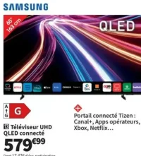 SAMSUNG TQ65Q6FAAUXXC Téléviseur UHD QLED connecté