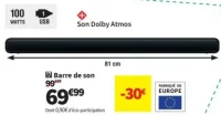 S45HE Barre de son