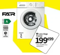 Lave-linge frontal FAR