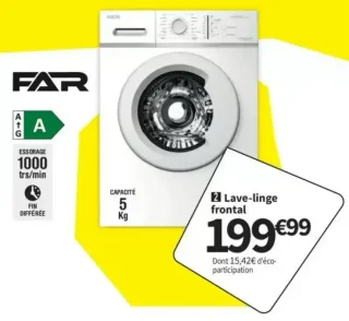 Lave-linge frontal FAR
