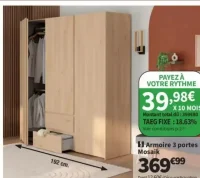 Armoire 3 portes Mosaik