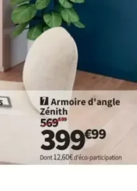 Armoire d'angle Zénith