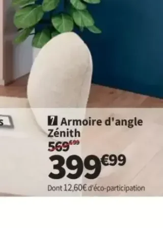 Armoire d'angle Zénith