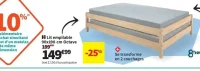 Lit empilable 90x190 cm Octave