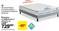 Matelas Le Raffinement 2 Epeda 160x200 cm