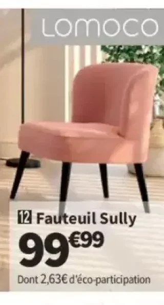 Fauteuil LOMOCO Sully