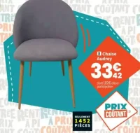 Chaise Audrey