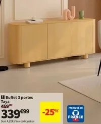 Buffet 3 portes Taya Lomoco