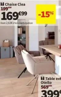 Chaise Clea