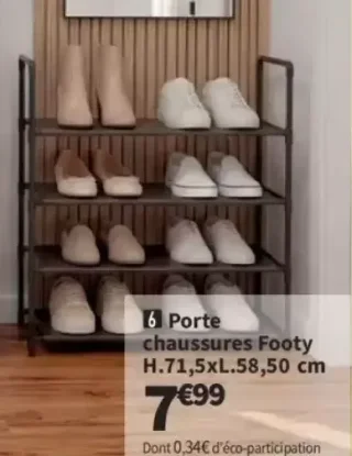 Porte chaussures Footy