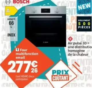 Four multifonction email Bosch HBF133BR0