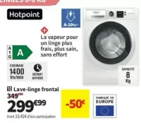 Lave-linge frontal Hotpoint NS8489WKFR